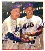 Gene Woodling and Casey Stengel